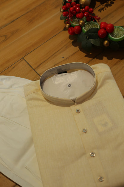off white kurta, plain solid kurta, , puja kurta, ethnic wear simple, traditional wear for men, cotton kurta simple