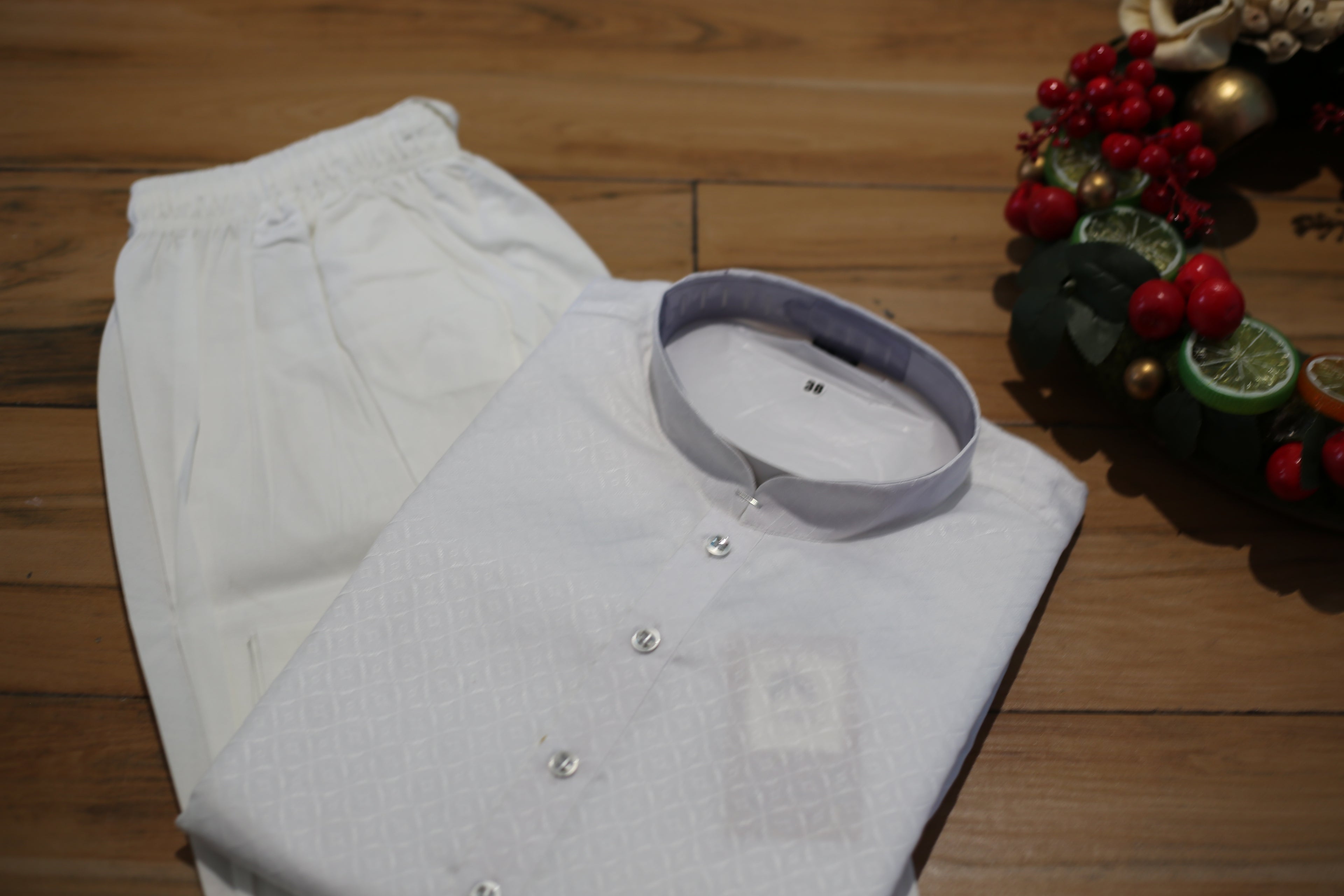 CottonGlow – Elegant Black, White, and Pink Long Kurta | Premium Cotton Long Kurta