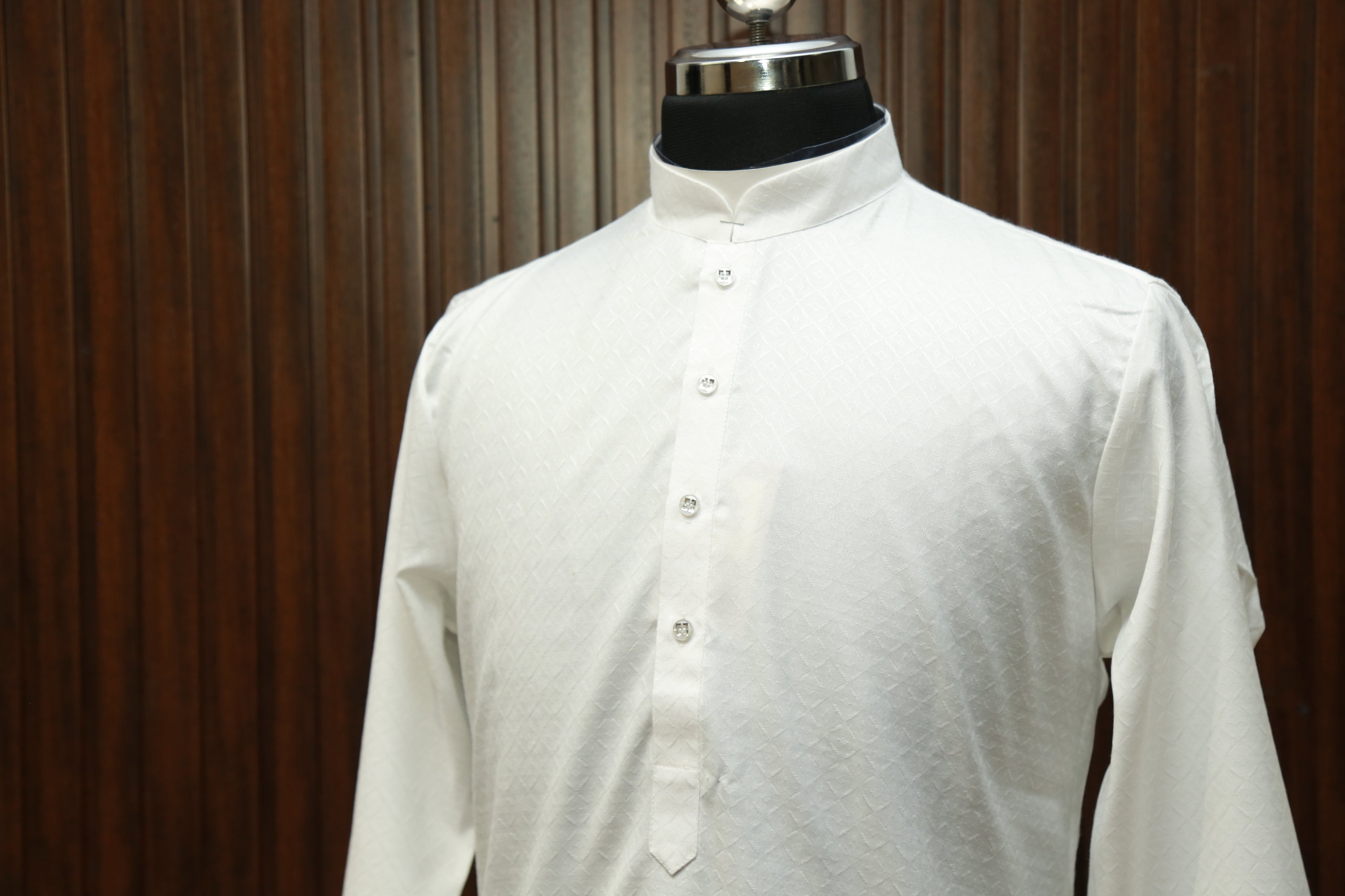 CottonGlow – Elegant Black, White, and Pink Long Kurta | Premium Cotton Long Kurta