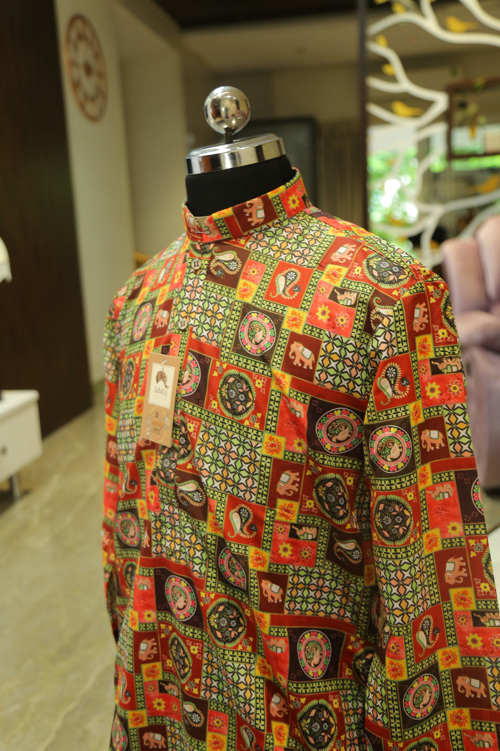 Breeze Through Summer in Style – Printed Cotton Kurtha