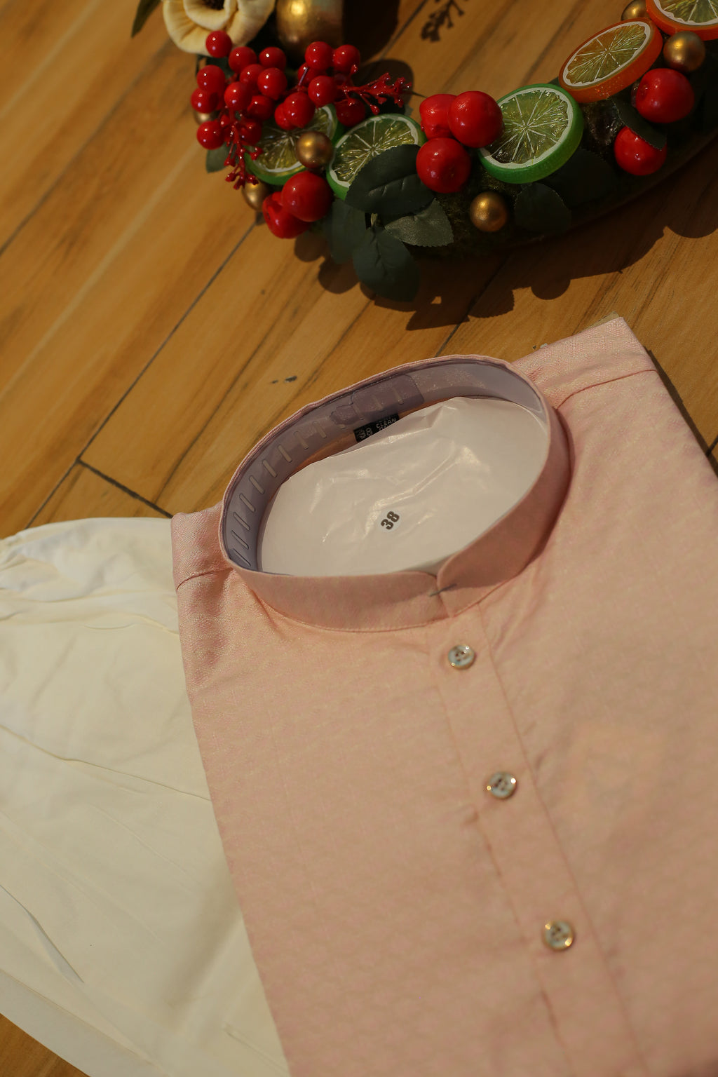 CottonGlow – Elegant Black, White, and Pink Long Kurta | Premium Cotton Long Kurta