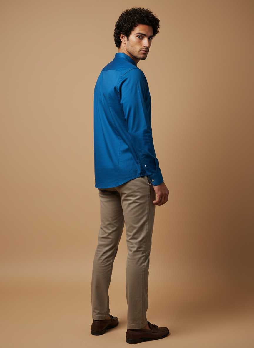 Men’s Satin Finish Short Kurta | Perfect for Parties, Gatherings & Festive Wear | Glossy Finish with Contemporary Design