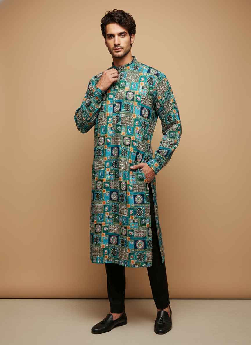 Breeze Through Summer in Style – Printed Cotton Kurtha