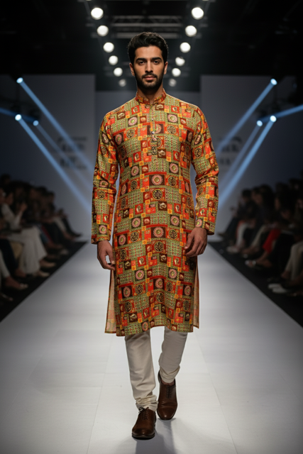 Breeze Through Summer in Style – Printed Cotton Kurtha