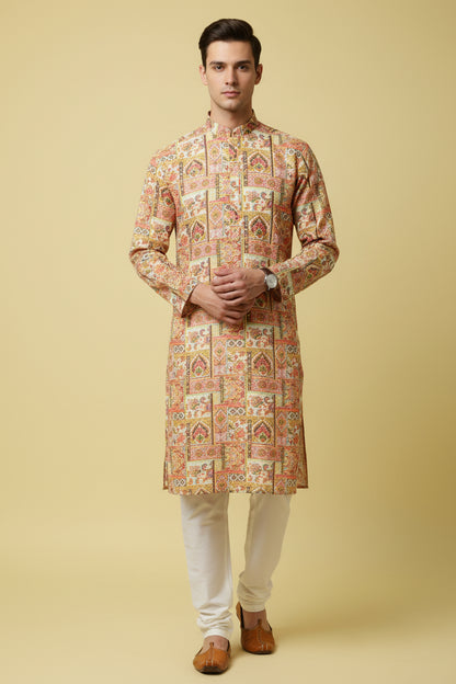 cotton kurta, ethnic indian wear for men, indian traditional men's fashion,  groom kurta, men's attire for traditiona  wear