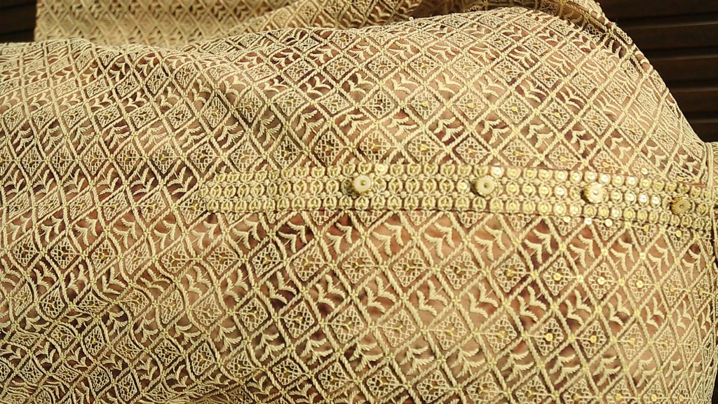 Adhiraj Heavy Lucknowi Kurta for Festive Wear | Ethnic Essence Heavy Lucknowi Kurta